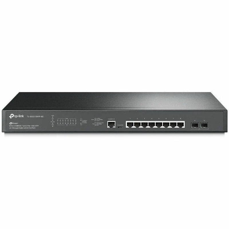 Switch de Red TP-Link Omada 8-Ports SG3210XHP-M2 Managed Ethernet Switch