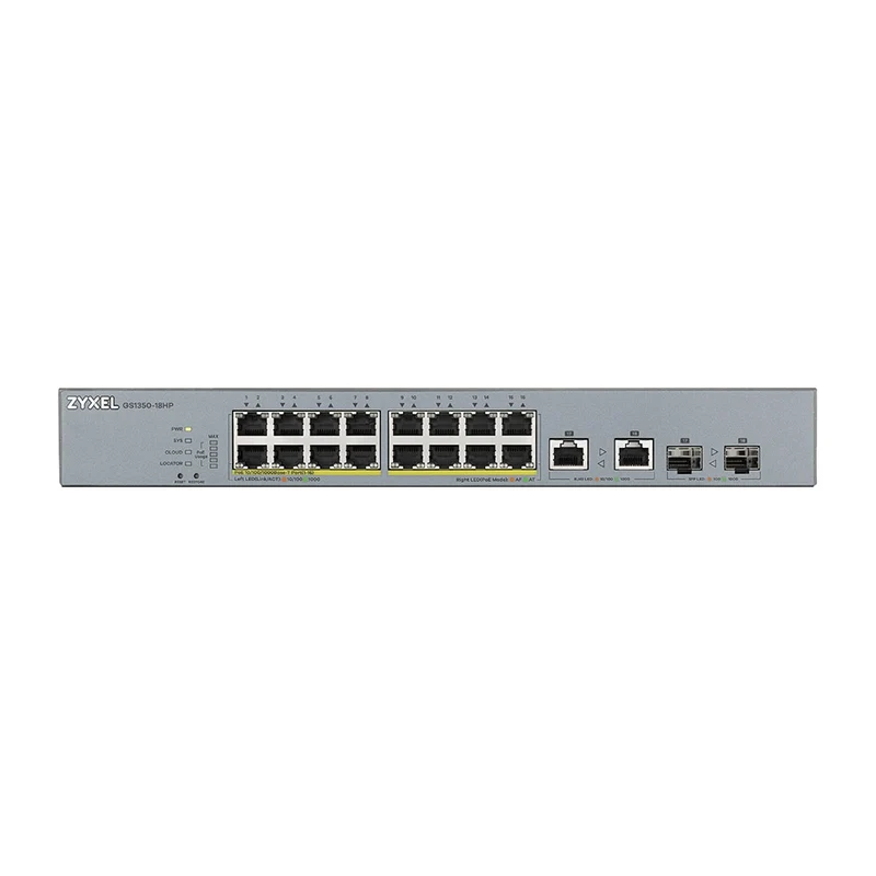 Switch de Red Zyxel GS1350-18HP