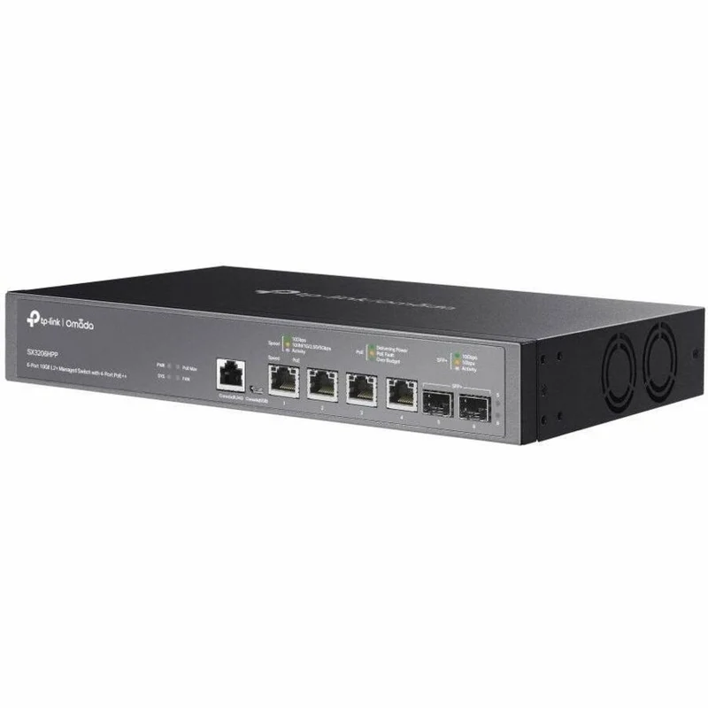 Switch de Red Omada Omada 6-Port 10GE L2+ Managed Switch