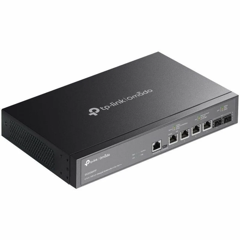 Switch de Red Omada Omada 6-Port 10GE L2+ Managed Switch