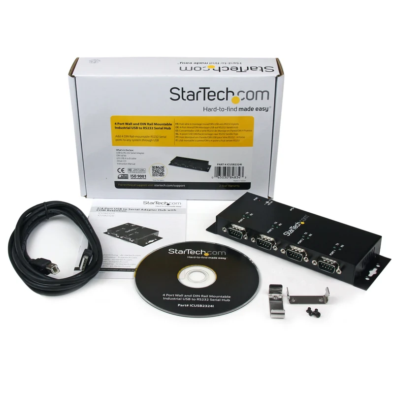 Adaptador StarTech USB Serial 4