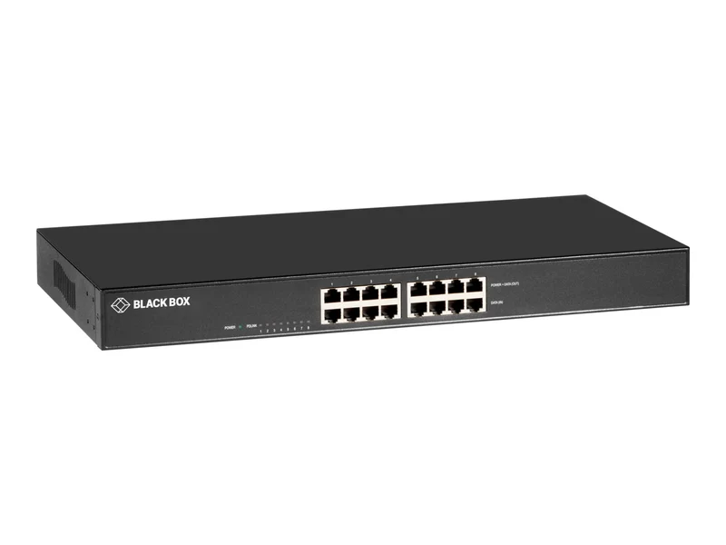 Inyector PoE Black Box POE+ Ethernet 8-Port