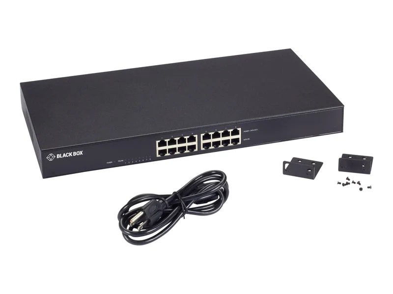 Inyector PoE Black Box POE+ Ethernet 8-Port