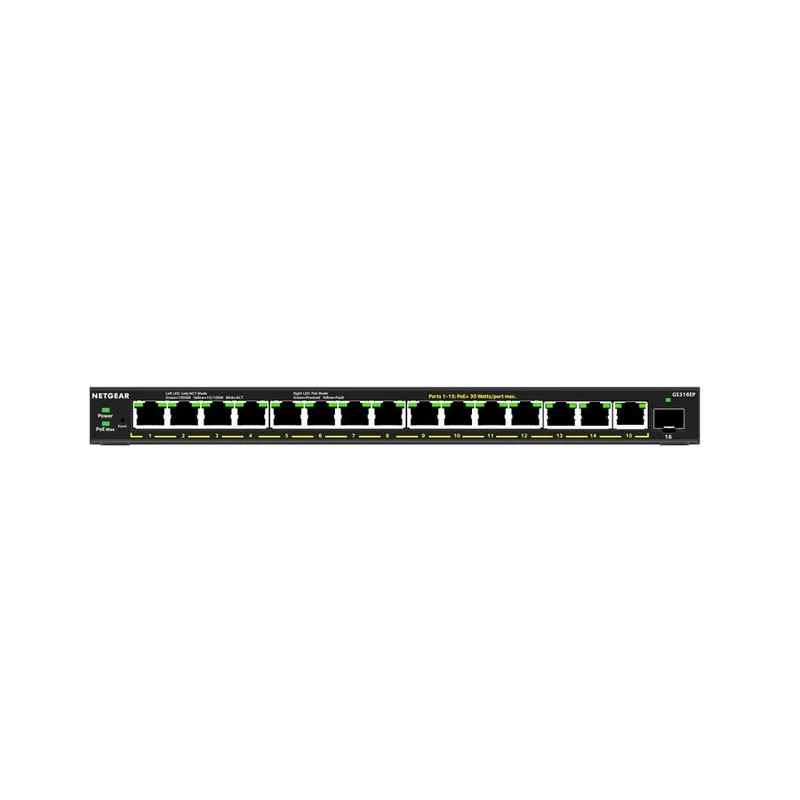 Switch de Red Netgear GS316EP Ethernet Switch