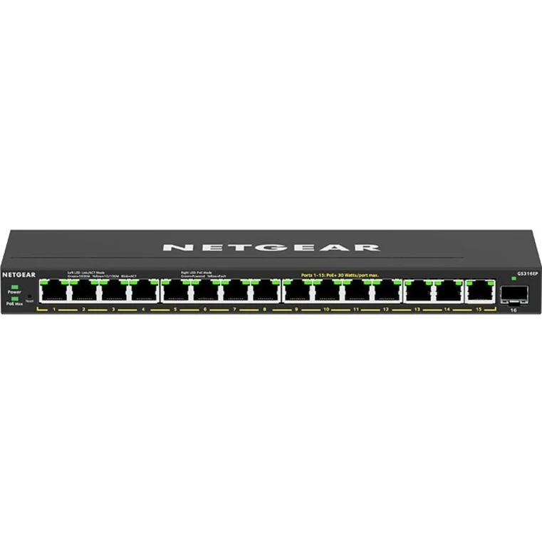 Switch de Red Netgear GS316EP Ethernet Switch