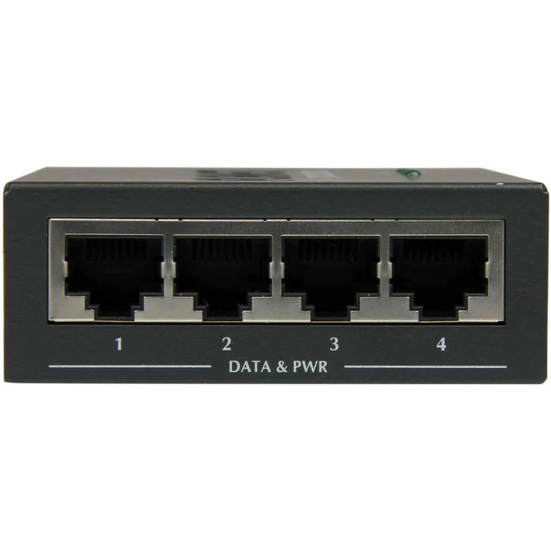 Switch de Red StarTech.com StarTech 4 Port Gigabit Midspan