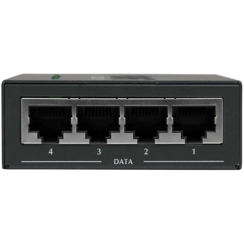 Switch de Red StarTech.com StarTech 4 Port Gigabit Midspan