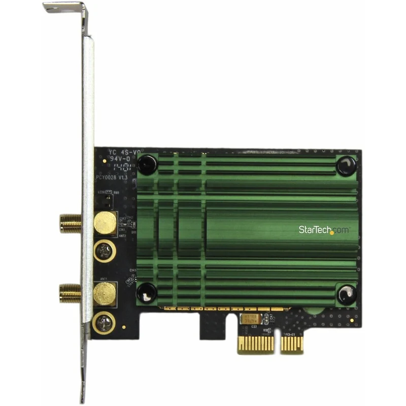Adaptador WiFi Red StarTech.com StarTech PCI Express AC1200 Dual Band Wireless-AC Network Adapter