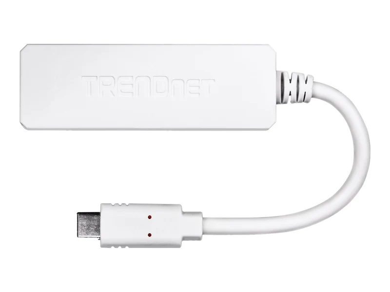 Adaptador WiFi Red TRENDnet USB Type-C to Gigabit Ethernet LAN Wired Network Adapter
