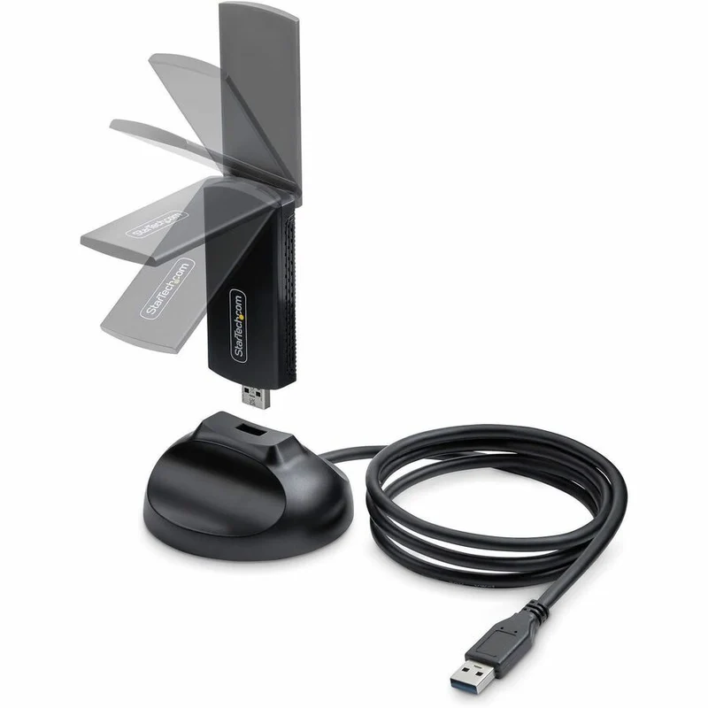 Adaptador WiFi Red StarTech.com StarTech Wi-Fi 6E USB Adapter/Dongle