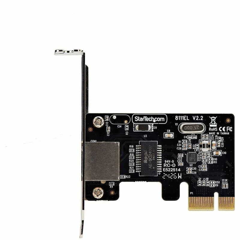 Tarjeta de Red StarTech.com StarTech 1-Port Gigabit PCIe Network Adapter Card, ST1000SPEX2LT
