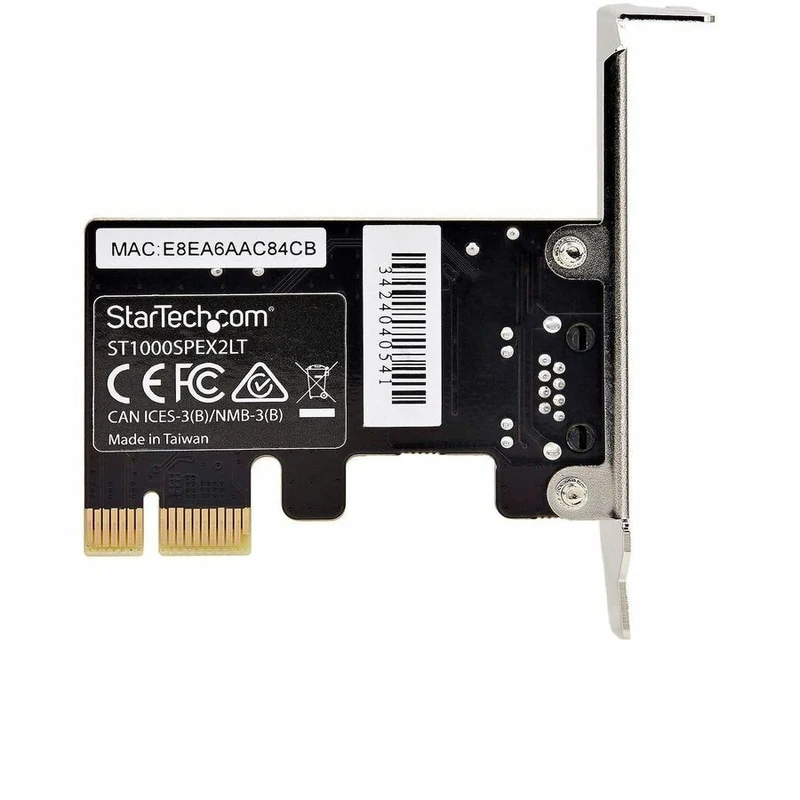 Tarjeta de Red StarTech.com StarTech 1-Port Gigabit PCIe Network Adapter Card, ST1000SPEX2LT