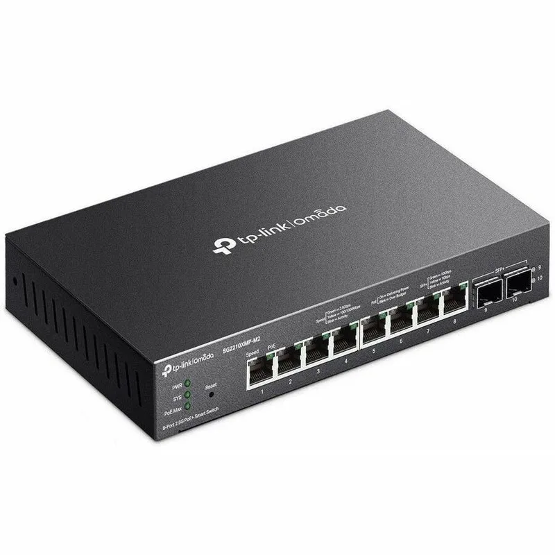 Switch de Red Omada Omada 8-Port 2.5GBASE-T and 2-Port 10GE SFP+ Smart Switch