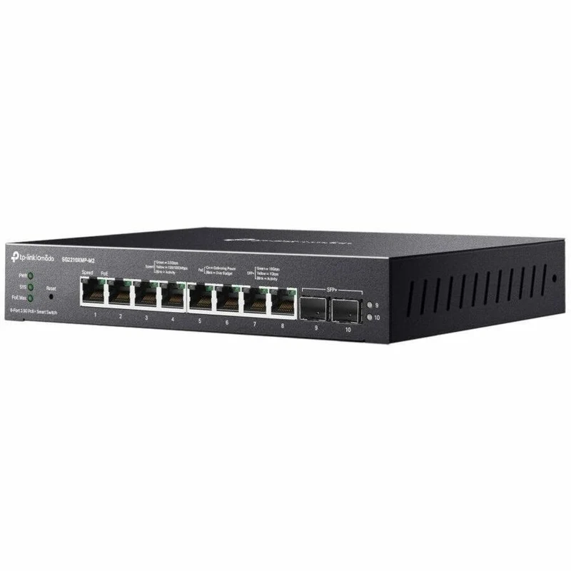 Switch de Red Omada Omada 8-Port 2.5GBASE-T and 2-Port 10GE SFP+ Smart Switch