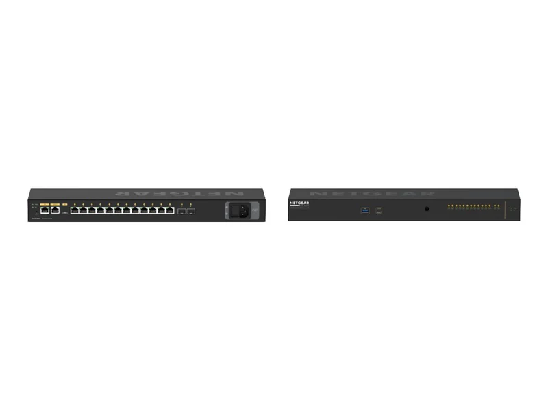 Switch de Red Netgear AV Line M4250-12M2XF 12x2.5G and 2xSFP+ Managed Switch (MSM4214X)