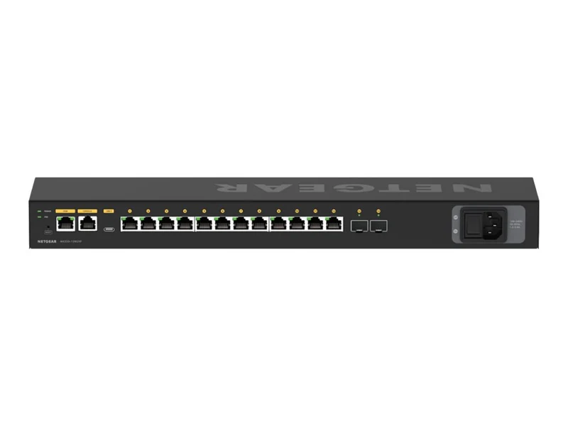 Switch de Red Netgear AV Line M4250-12M2XF 12x2.5G and 2xSFP+ Managed Switch (MSM4214X)