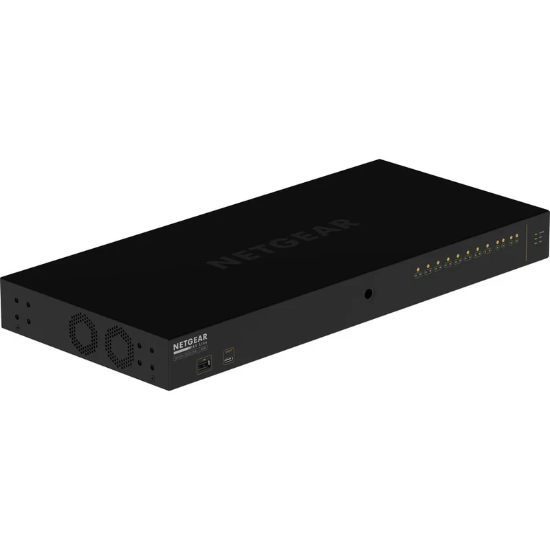 Switch de Red Netgear AV Line M4250-10G2F-PoE+ 8x1G PoE+ 125W 2x1G and 2xSFP Managed Switch (GSM4212P)