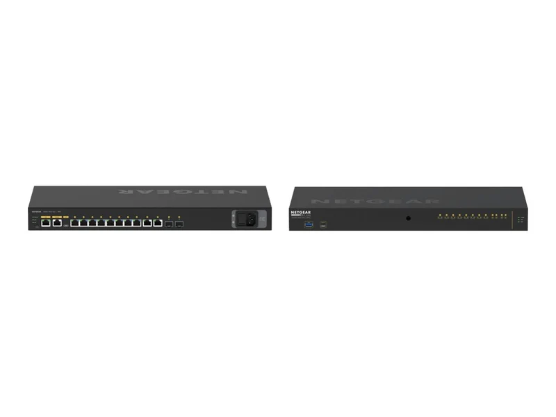 Switch de Red Netgear AV Line M4250-10G2F-PoE+ 8x1G PoE+ 125W 2x1G and 2xSFP Managed Switch (GSM4212P)
