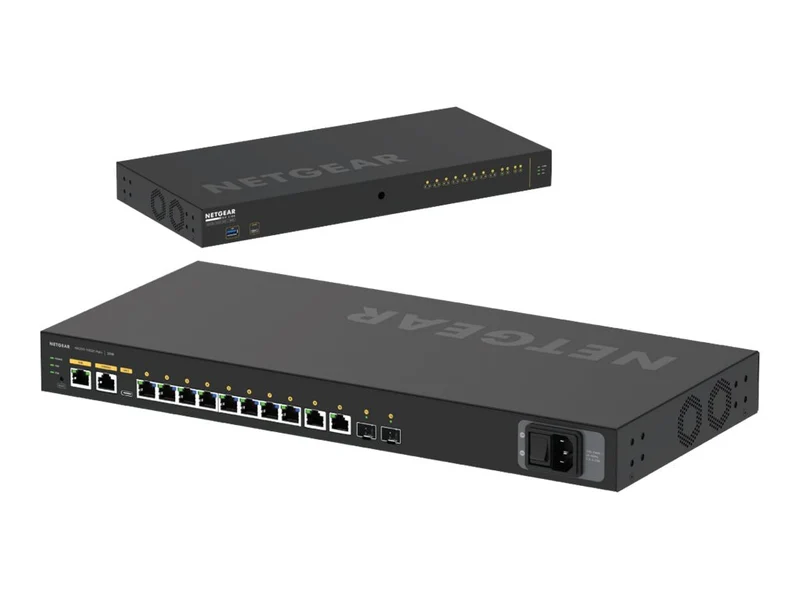 Switch de Red Netgear AV Line M4250-10G2F-PoE+ 8x1G PoE+ 125W 2x1G and 2xSFP Managed Switch (GSM4212P)