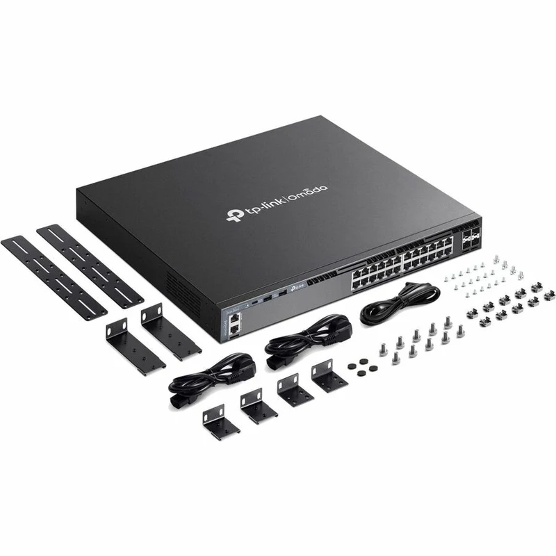 Switch de Red Omada Omada 24-Port Gigabit Stackable L3 Managed Switch