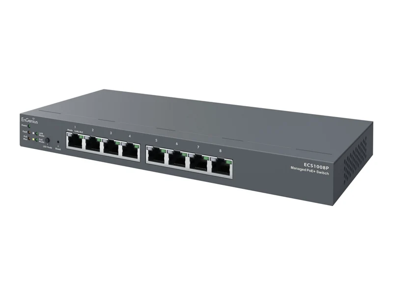 Switch de Red EnGenius Cloud Switch Series ECS1008P