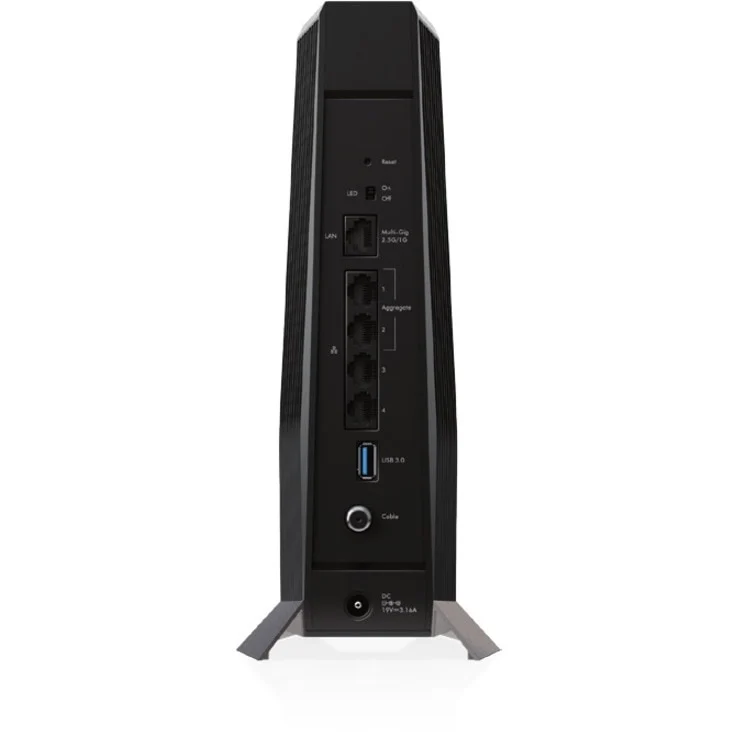 Accesorios de Redes Netgear Nighthawk CAX80 Wi-Fi 6 IEEE 802.11ax Ethernet