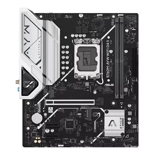 Tarjeta Madre ASUS B760M-AYW WIFI D4 II Intel LGA 1700 microATX Motherboard