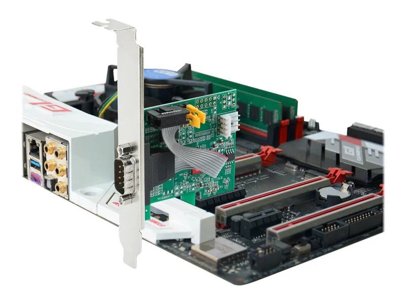 Adaptador de Red SIIG DP Cyber RS-232 1S PCIe Card