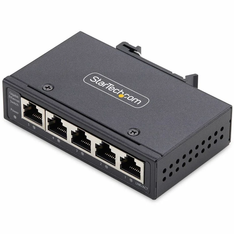 Switch de Red StarTech.com StarTech 5-Port Unmanaged Industrial Network Switch