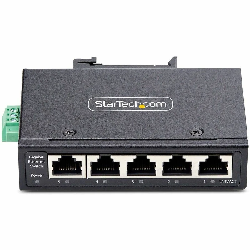 Switch de Red StarTech.com StarTech 5-Port Unmanaged Industrial Network Switch