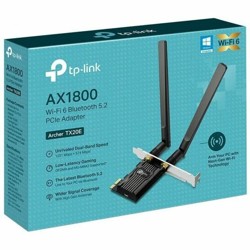 Adaptador WiFi Red TP-Link Archer TX20E