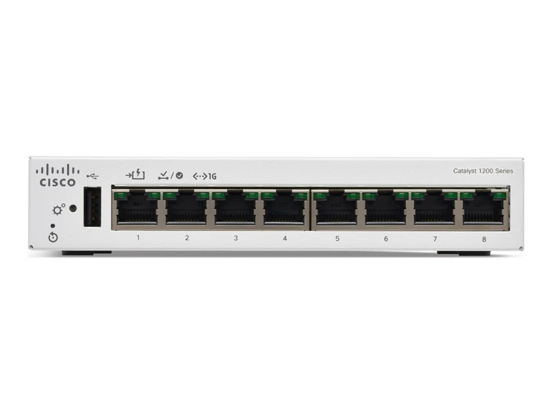 Switch de Red Cisco Catalyst 1200-8T-D