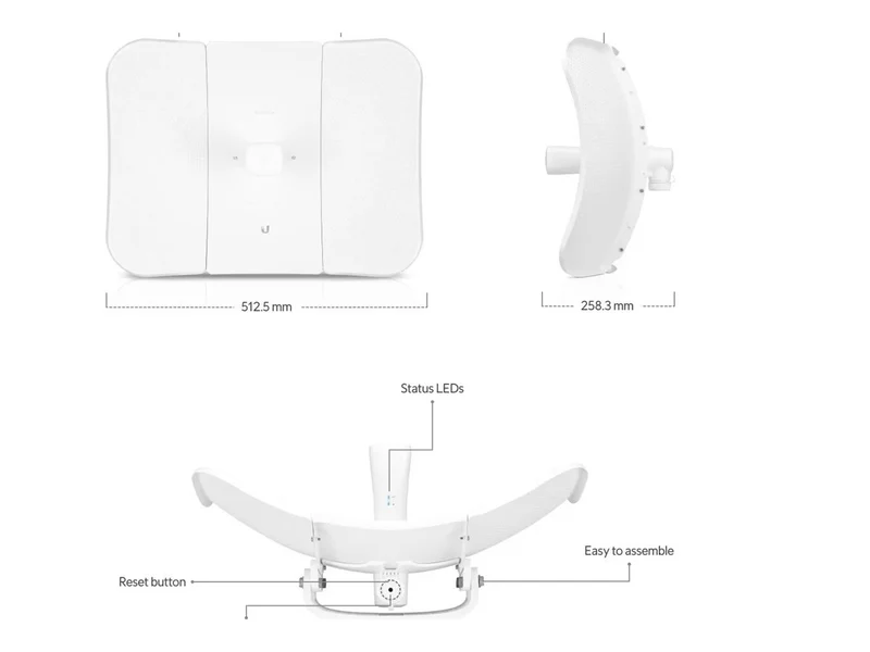 Antena Ubiquiti LiteBeam ac LBE-5AC-Gen2