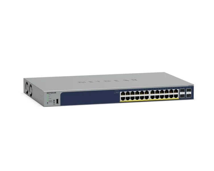 Transceptor de Red NETGEAR 28-Port Gigabit Ethernet Smart Switch