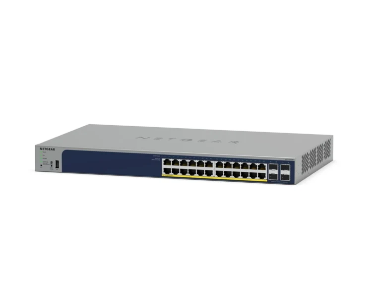 Transceptor de Red NETGEAR 28-Port Gigabit Ethernet Smart Switch