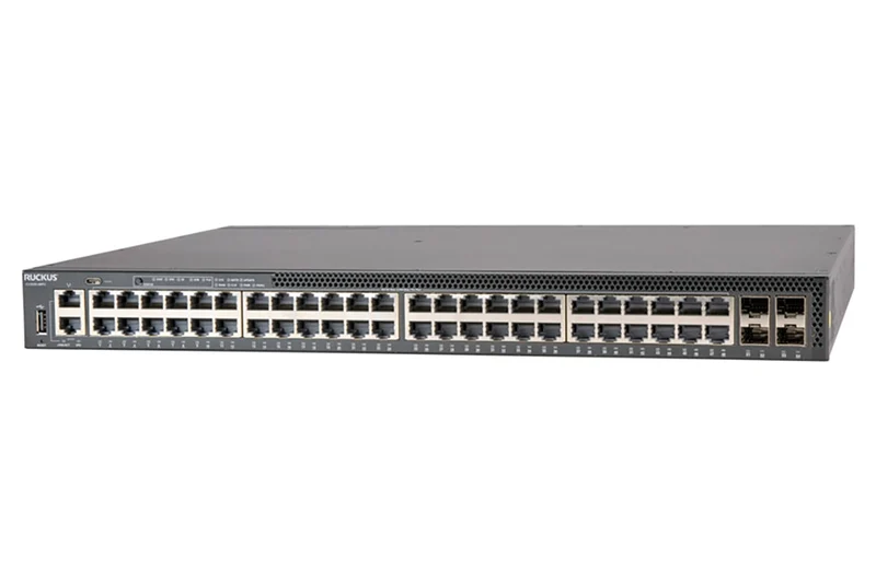 Switch de Red Ruckus CommScope 48x10/100/1000Mbps PoE Ethernet Switch