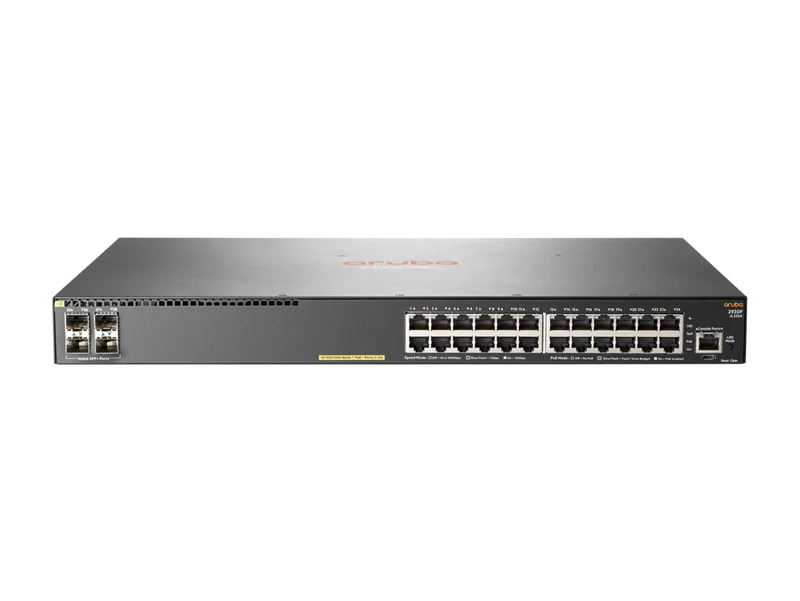 Switch de Red Aruba HPE Networking 2930F 24G PoE+ 4SFP+