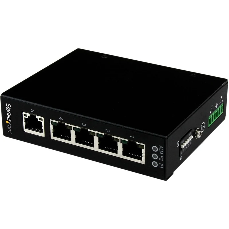 Switch de Red StarTech.com StarTech 5 Port Unmanaged Industrial Gigabit Ethernet Switch