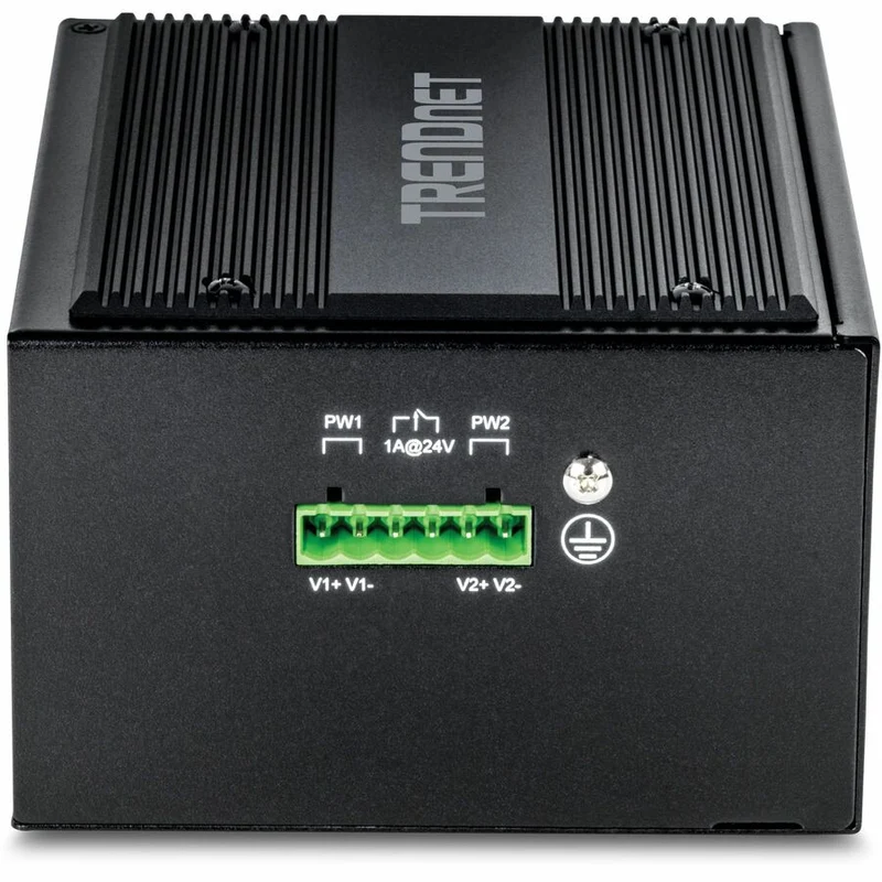 Switch de Red TRENDnet 26-Port Hardened Industrial Gigabit DIN-Rail Switch