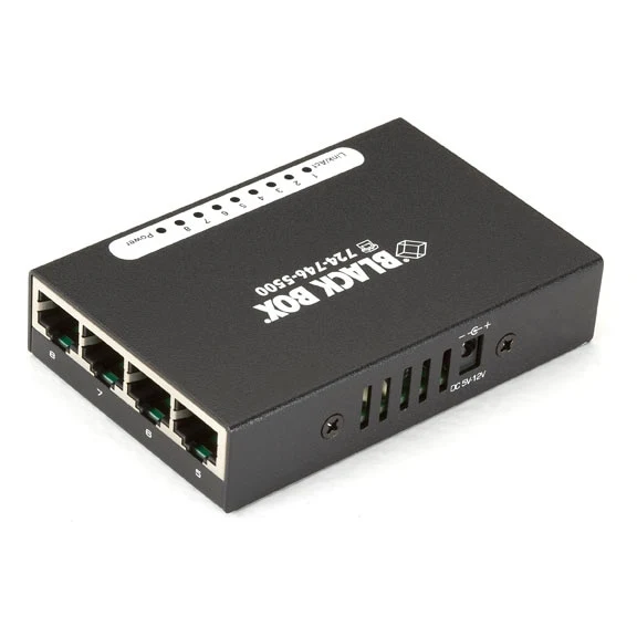 Switch de Red Black Box USB-Powered, LBS008A