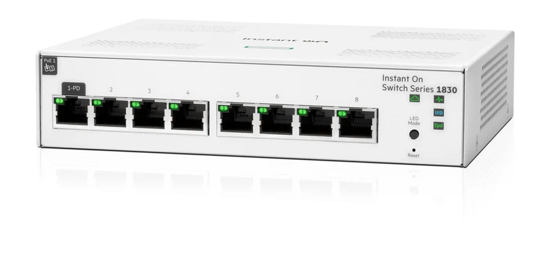 Switch de Red HPE Networking Instant On 1830 8G Switch
