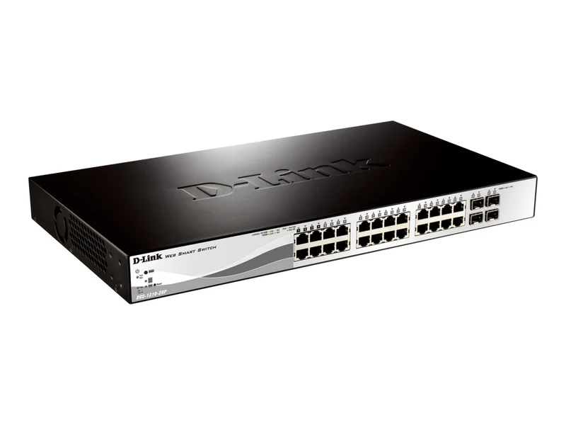 Switch de Red D-Link Web Smart DGS-1210-28