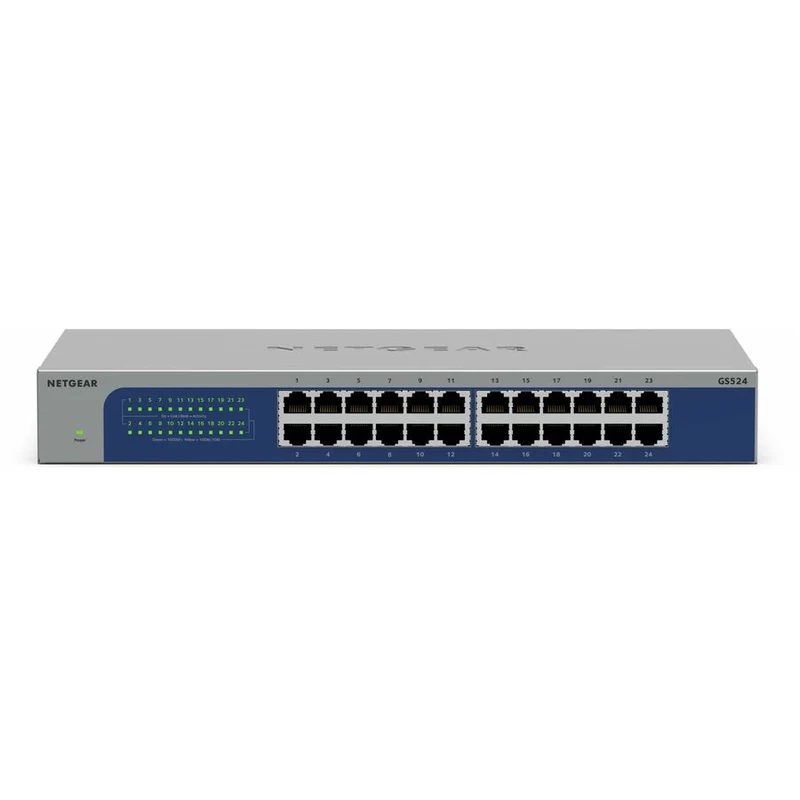 Switch de Red Netgear 24-Port Gigabit Ethernet Switches