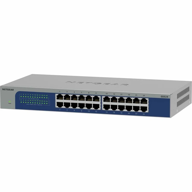 Switch de Red Netgear 24-Port Gigabit Ethernet Switches