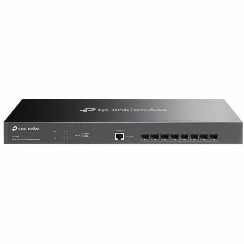 Switch de Red Omada Omada 8-Port 10GE SFP+ L2+ Managed Switch