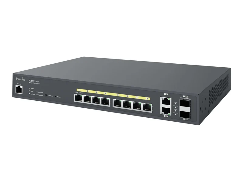 Switch de Red EnGenius Cloud Switch Series ECS1112FP
