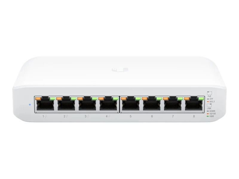 Switch de Red Ubiquiti UniFi Switch Lite USW-Lite-8-POE
