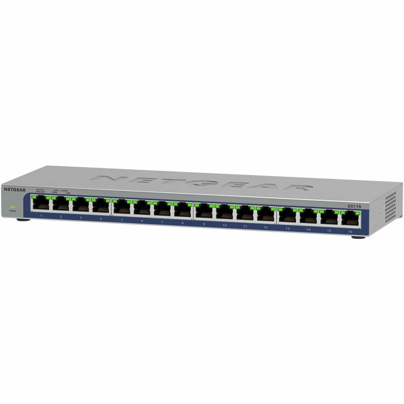 Switch de Red Netgear 16-Port Gigabit Ethernet Unmanaged Switches