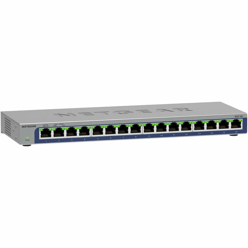 Switch de Red Netgear 16-Port Gigabit Ethernet Unmanaged Switches