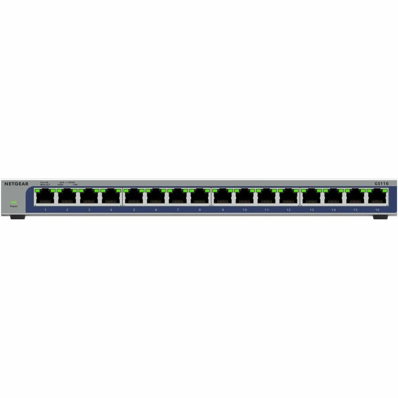 Switch de Red Netgear 16-Port Gigabit Ethernet Unmanaged Switches